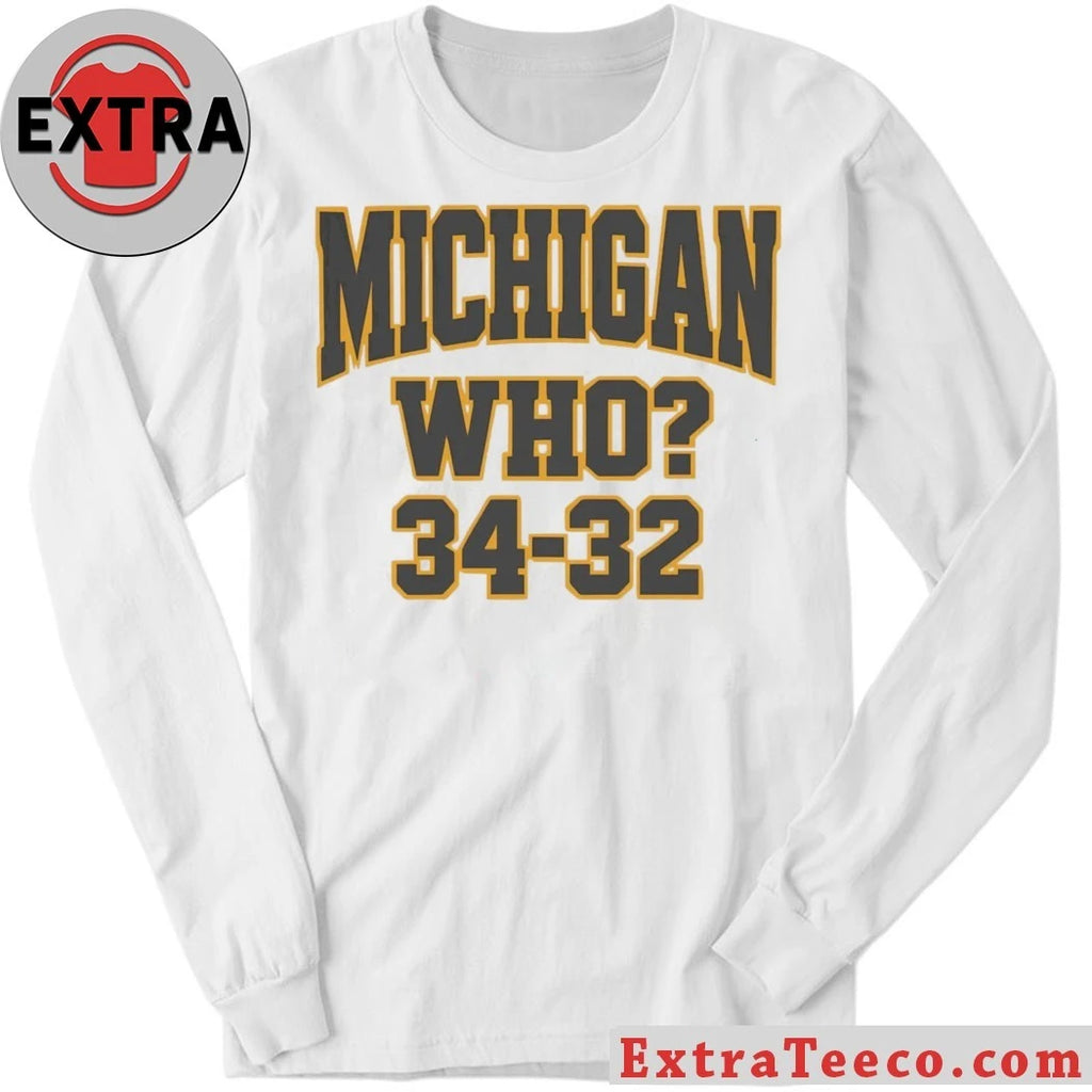 Official Hannah Montoya Michigan Who 34 32 Shirt