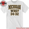 Official Hannah Montoya Michigan Who 34 32 Shirt
