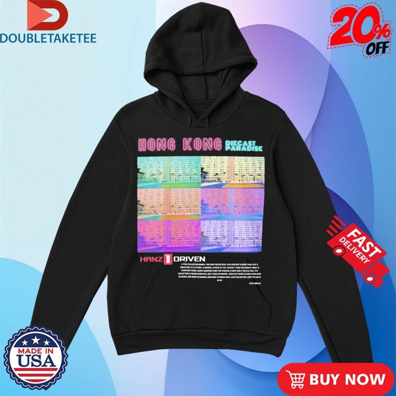 Official Hanz Driven Hong Kong Diecast Paradise Choi Hung Estate Shirts