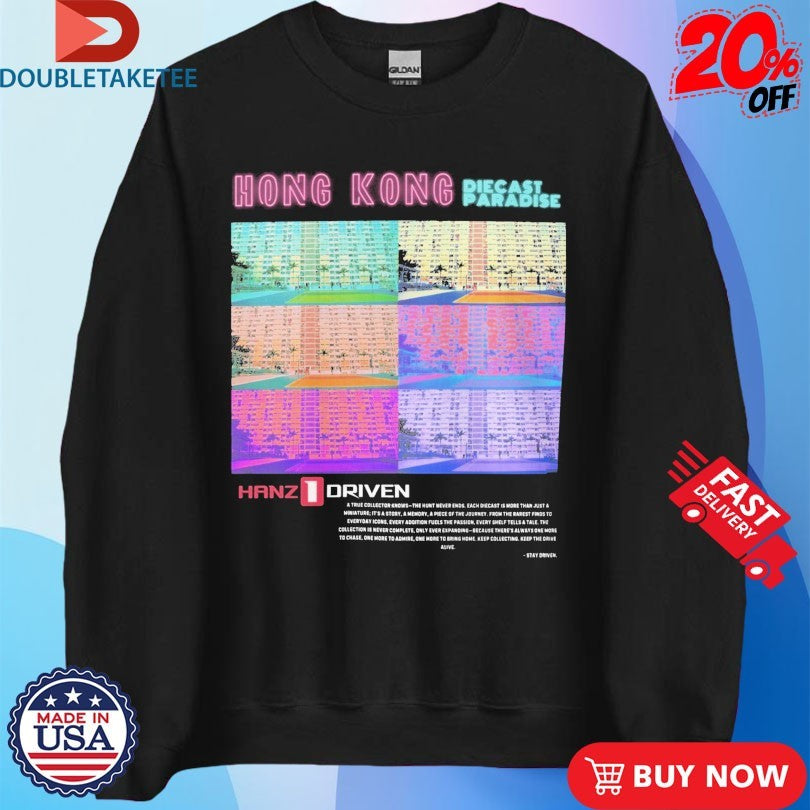 Official Hanz Driven Hong Kong Diecast Paradise Choi Hung Estate Shirts