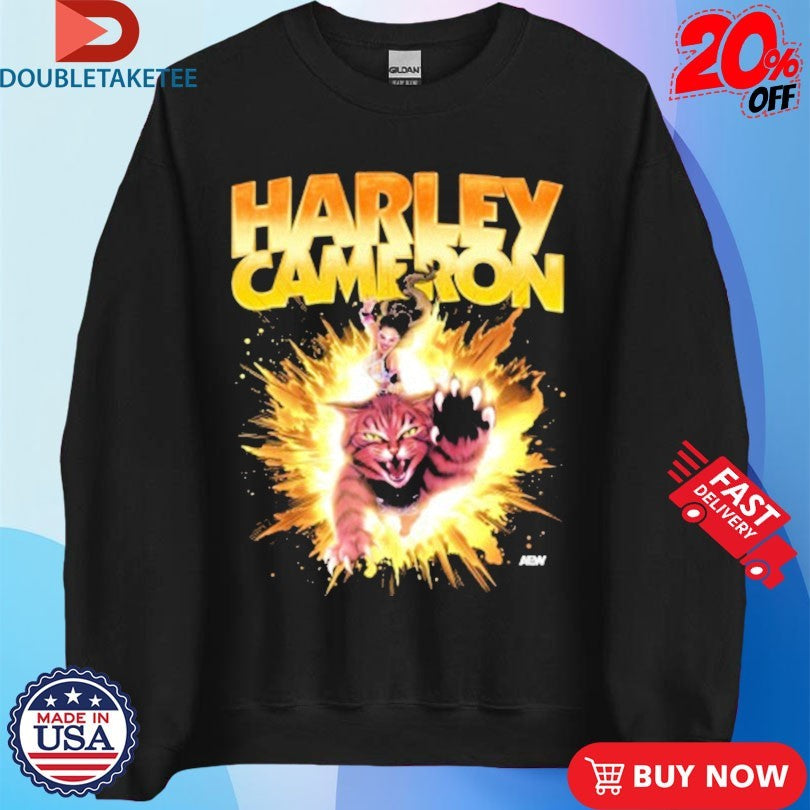 Official Harley Cameron Battle Harley AEW Cat Shirts