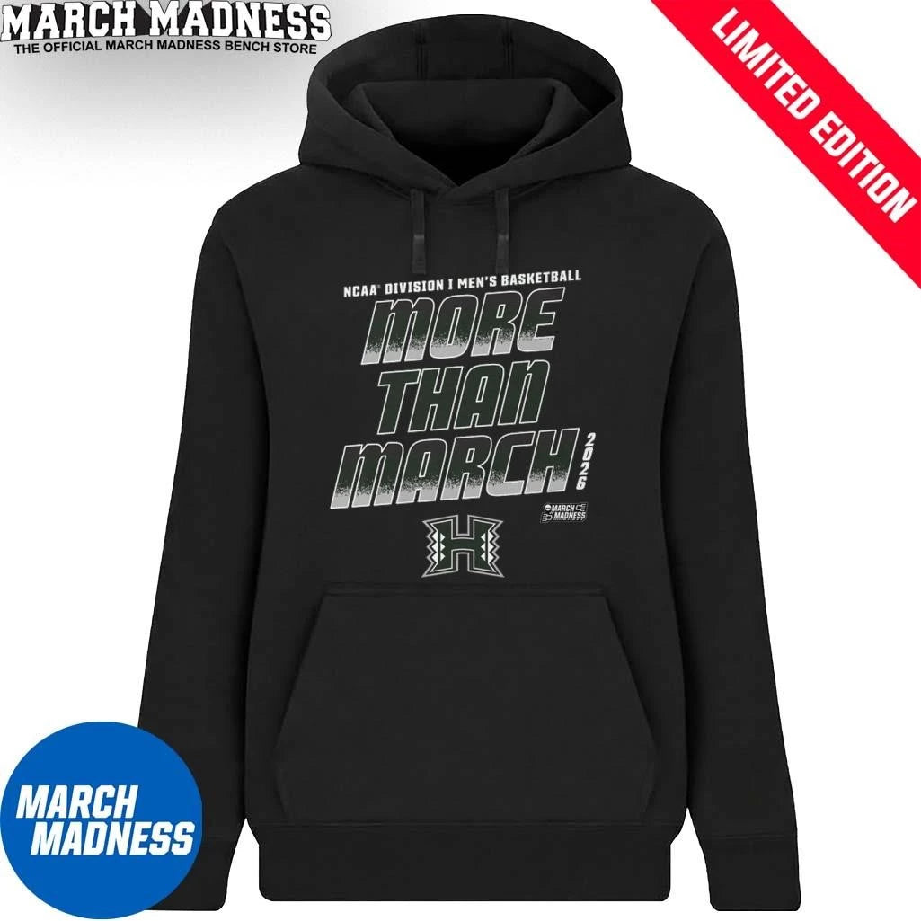 Official Hawaii Men’s Basketball More Than March 2026 Shirt