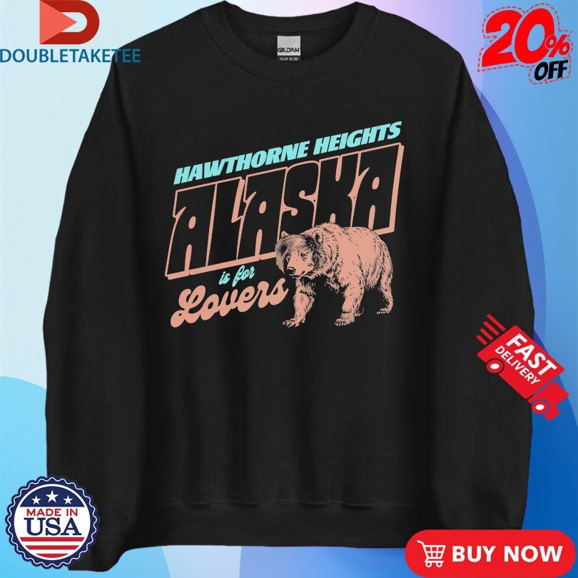 Official Hawthorne Heights Alaska Is For Lovers Bear Shirts
