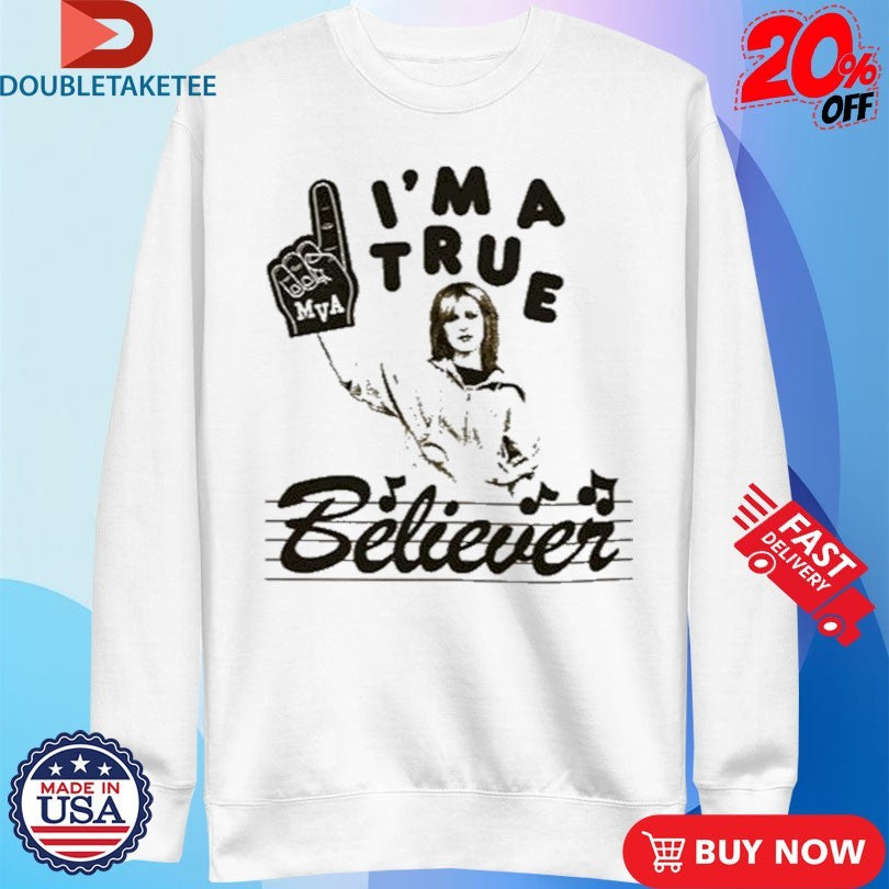 Official Hayley Williams I’m A True Believer Mustard Shirts