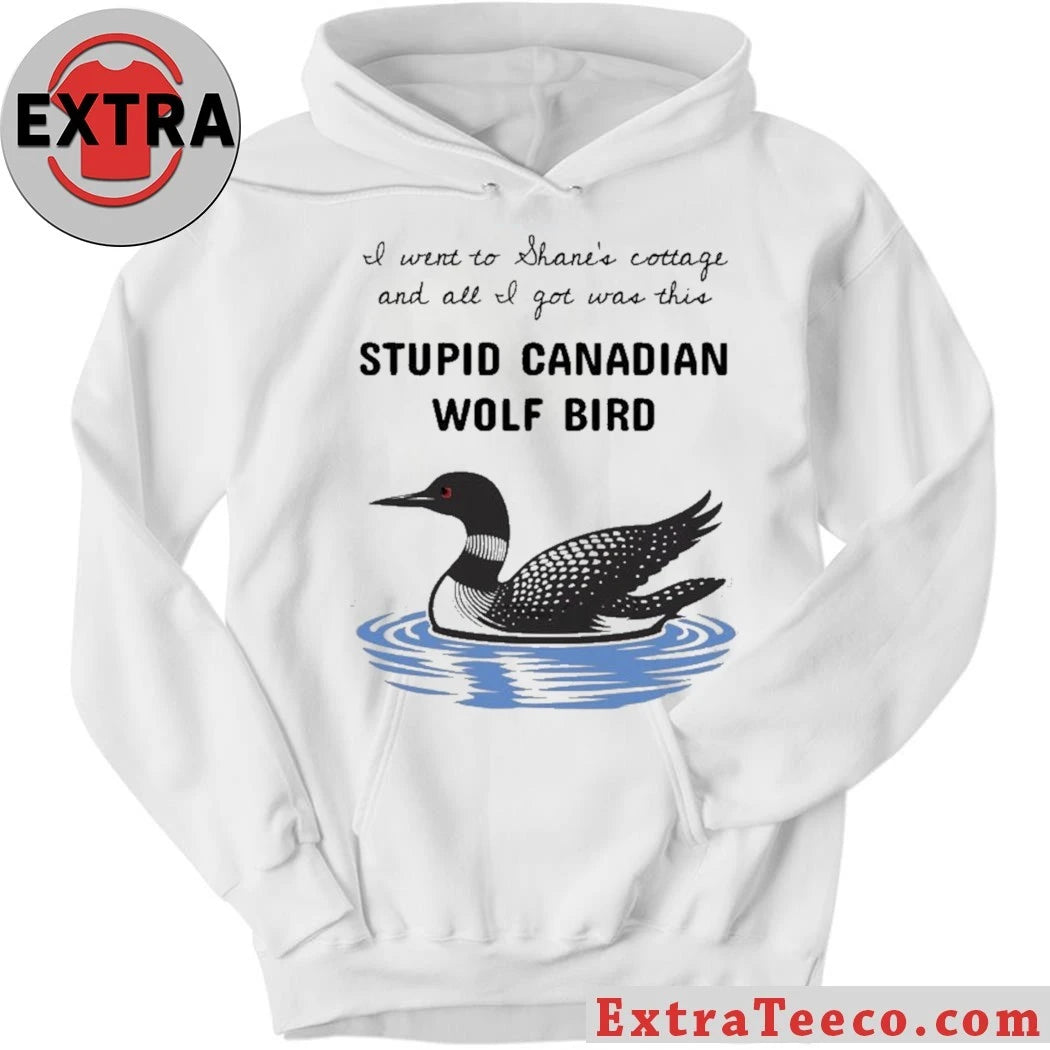 Official Heated Rivalry Stupid Canadian Wolf Bird Common Loon in the province of Ontario and state bird of Minnesota Shirt