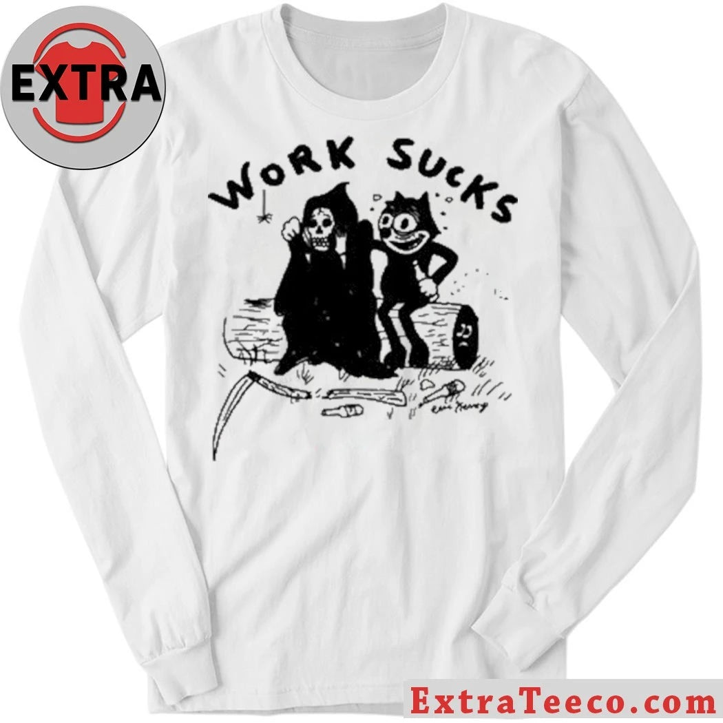 Official Heavyslime Work Sucks Eric Kenney Shirt