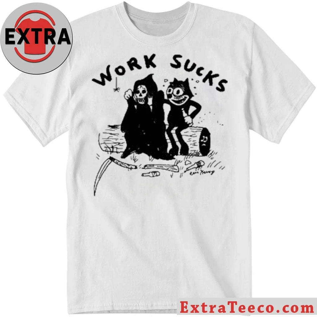 Official Heavyslime Work Sucks Eric Kenney Shirt