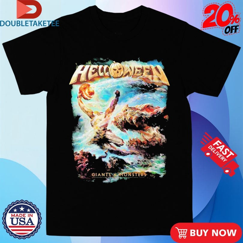 Official Helloween Giants And Monsters Europe 2025 Tour Dates Shirts
