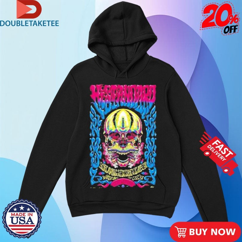Official Hi-Standard Zepp Sapporo 2026 Tour Skull Shirts