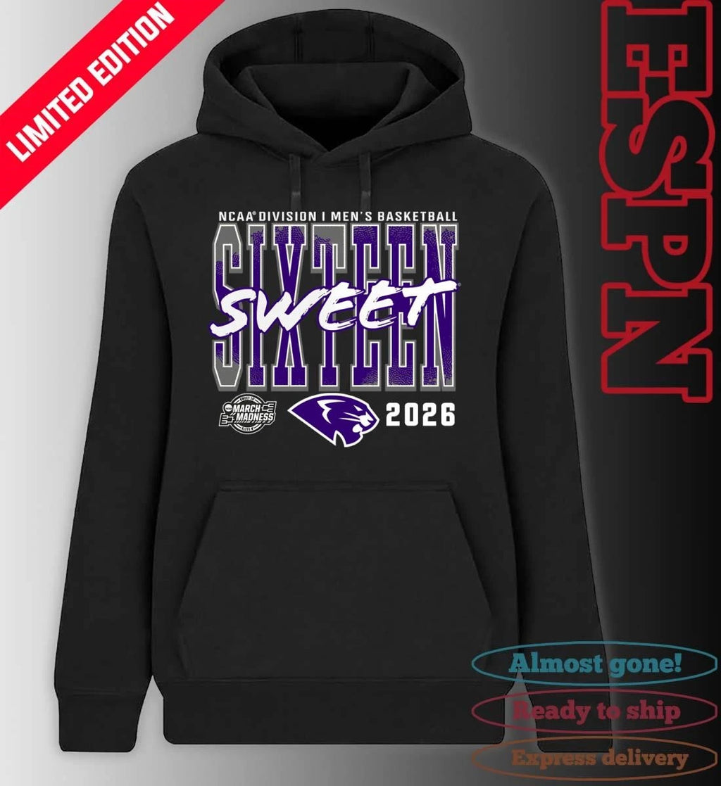 Official High Point Panthers 2026 NCAA Men’s Basketball Tournament March Madness Sweet 16 T-Shirt