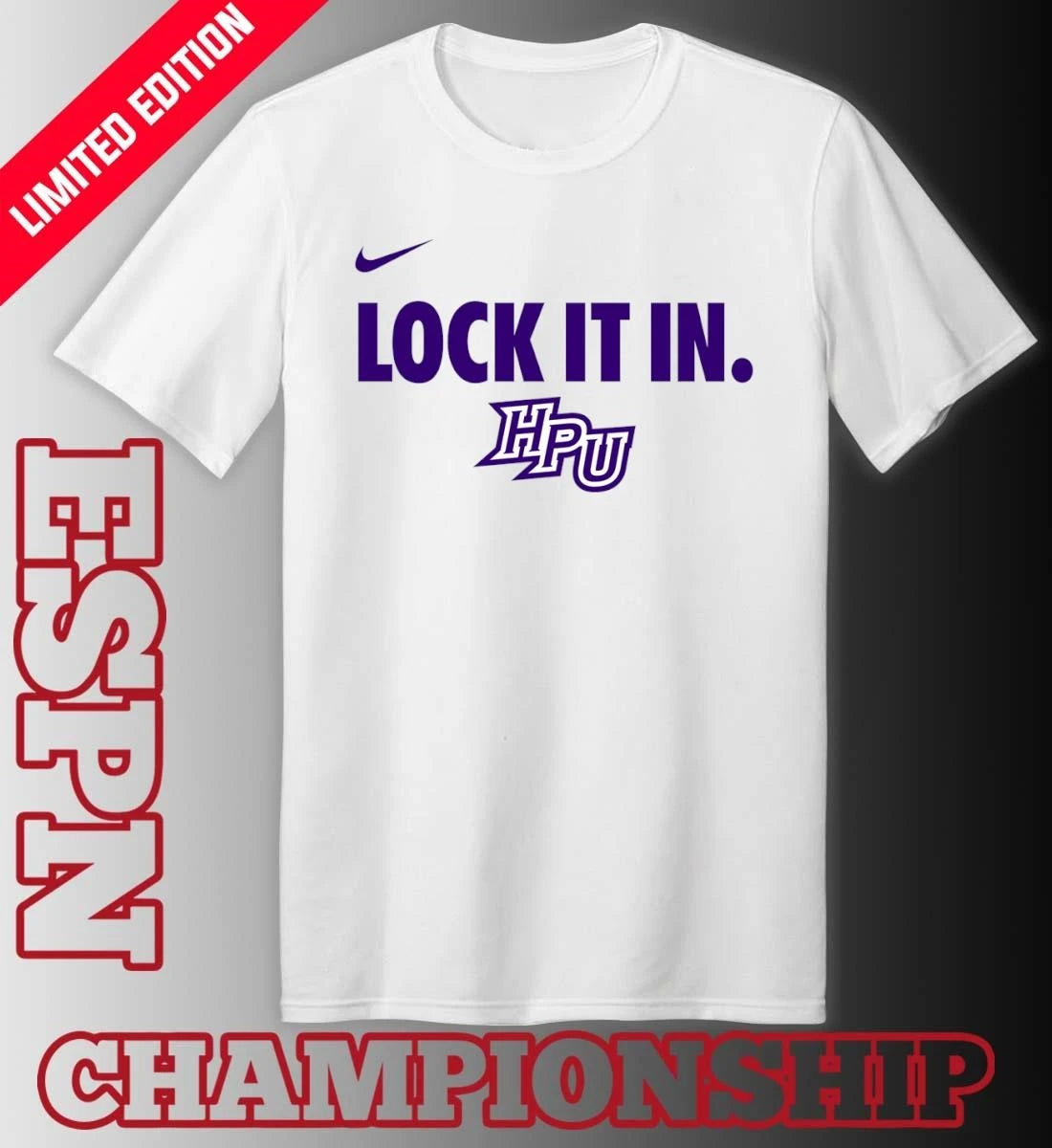 Official High Point Panthers Basketball Lock It In March Madness T-Shirt