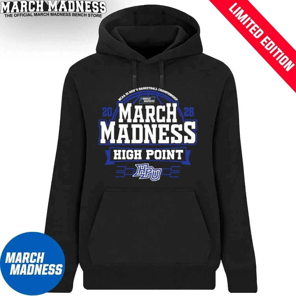 Official High Point Panthers March Madness NCAA Men’s Basketball 2026 T-Shirt