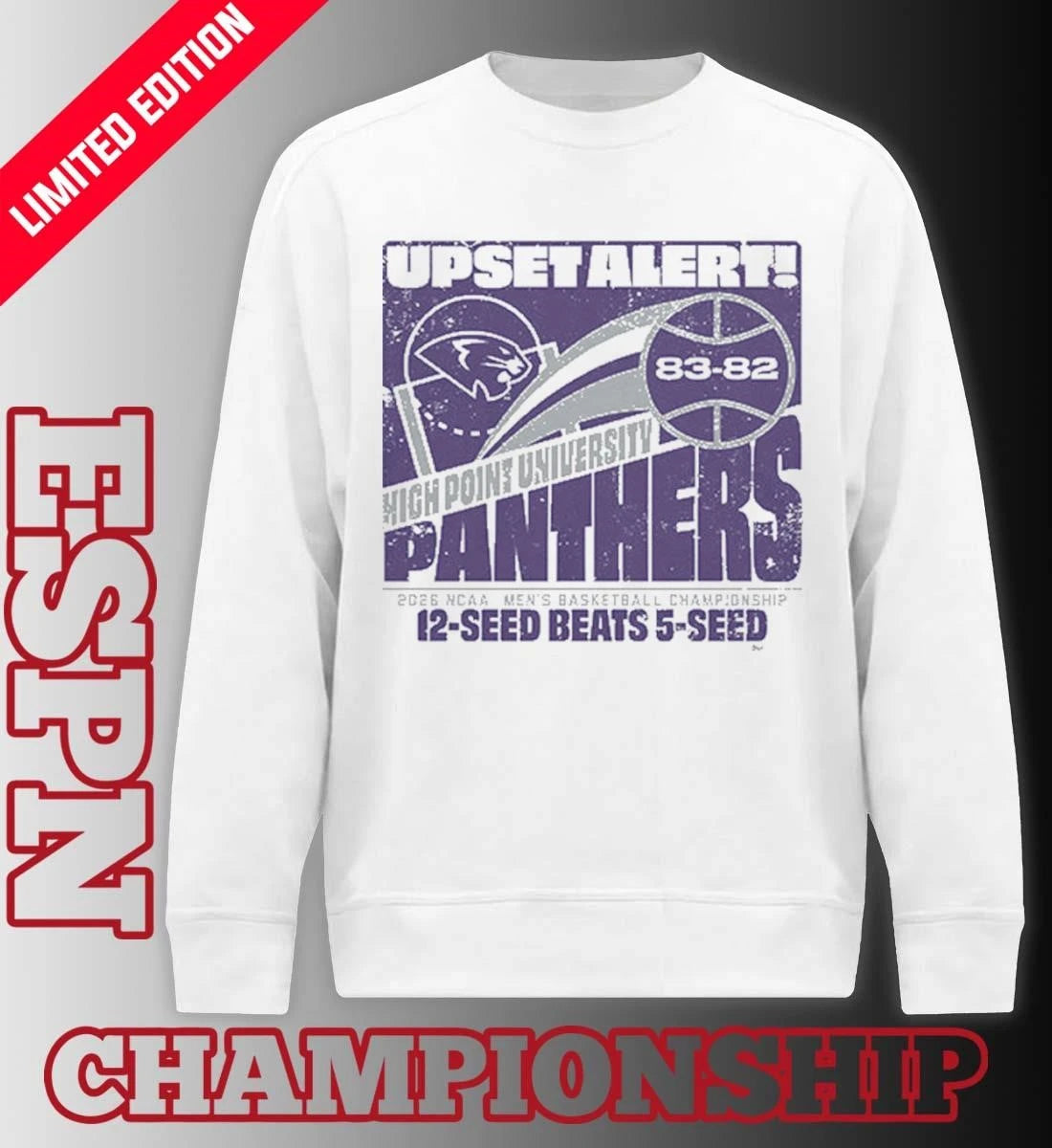 Official High Point Panthers Men’s Basketball 2026 March Madness Upset Alert Shirt