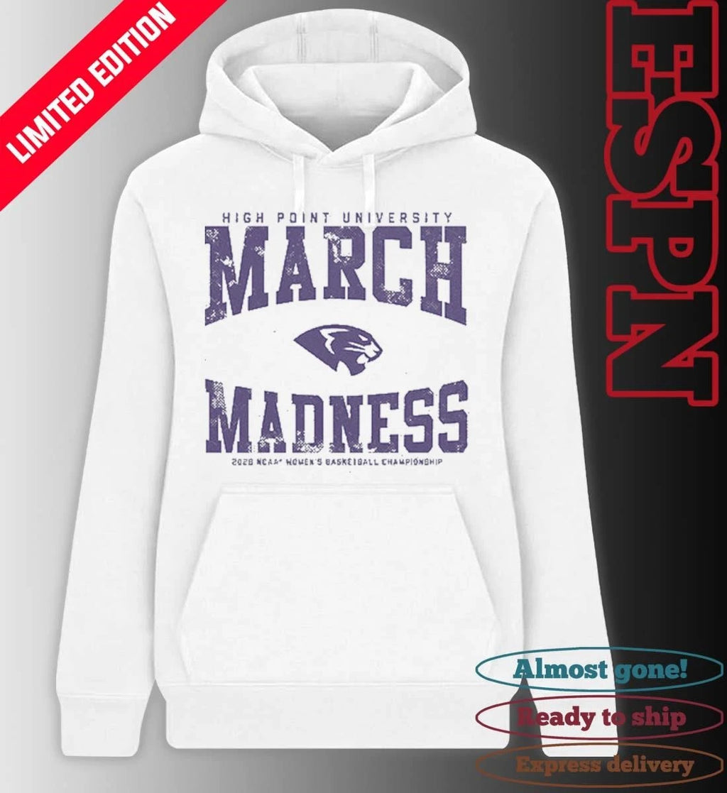 Official High Point Panthers WBB 2026 March Madness Shirt