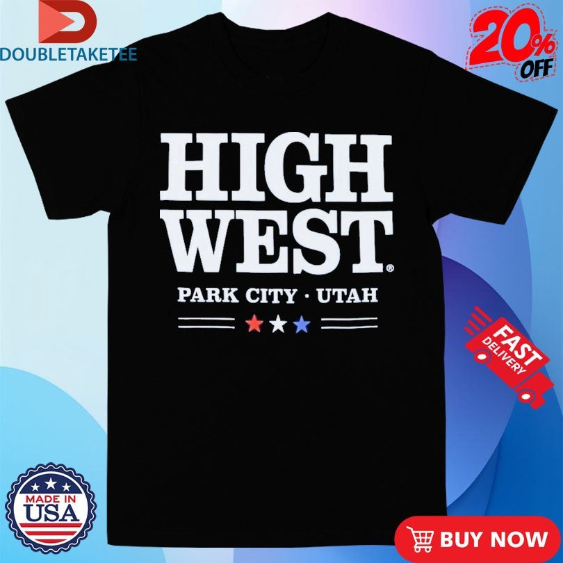 Official High West Park City Utah Star Shirts