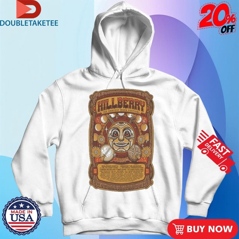 Official Hillberry Music Festival Oct 8-12 2025 Eureka Springs, AR Tour Shirts