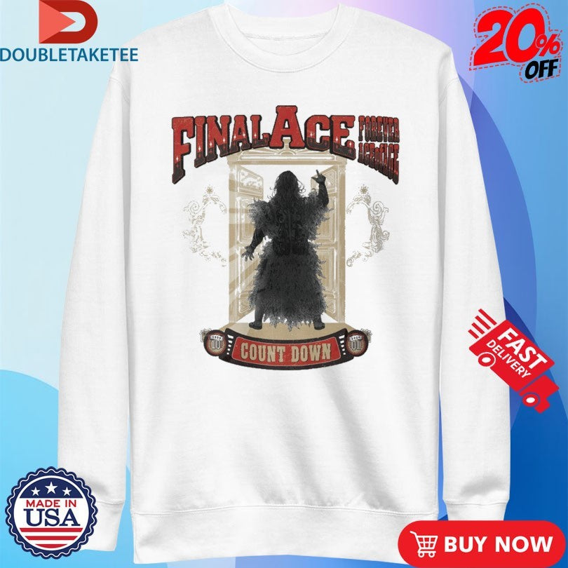 Official Hiroshi Tanahashi Final Forever Ace Countdown Shirts
