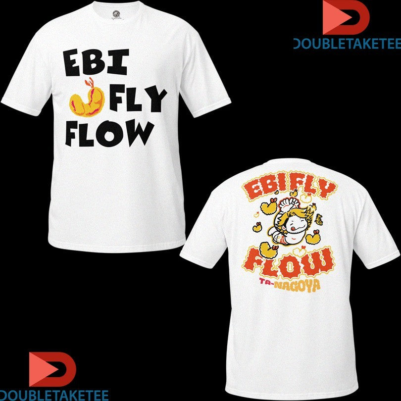Official Hiroshi Tanahashi I Love Nagoya Ebifly Flow Shirts