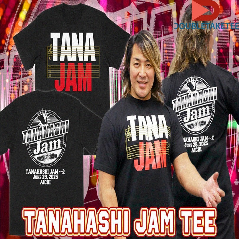 Official Hiroshi Tanahashi Tanahashi Jam 2025 Shirts