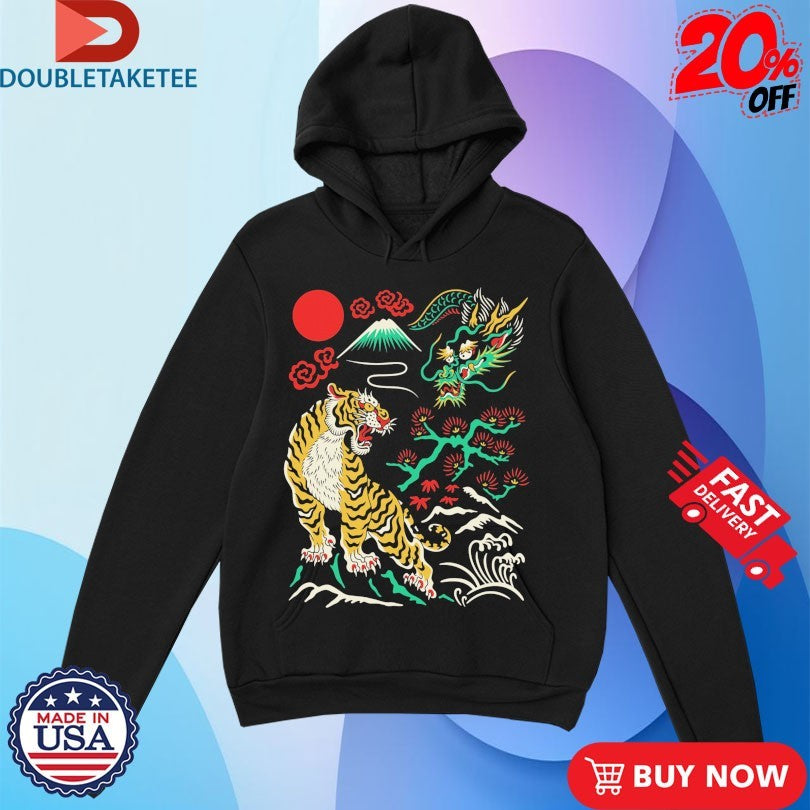 Official Hitoshī Hobo Jack Tiger Dragon Shirts