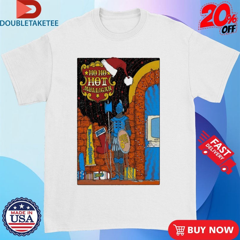 Official Ho Ho Hot Mulligan Dec 6 2025 The Fillmore Knight Christmas Shirts