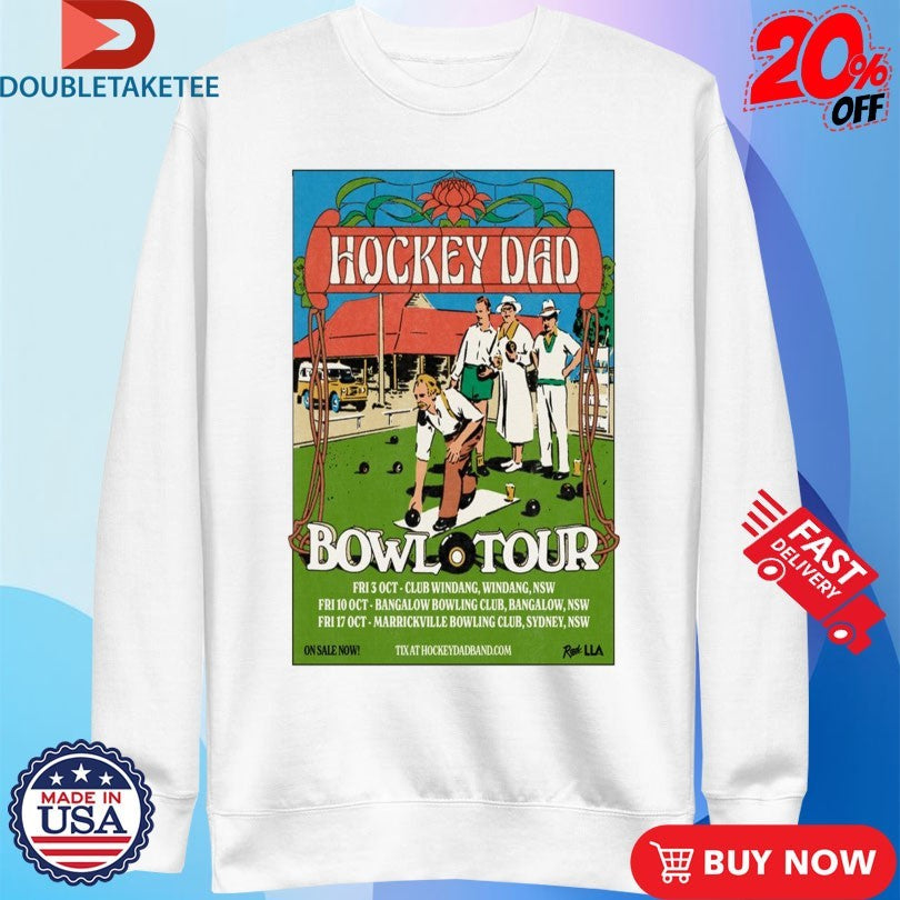 Official Hockey Dad Bowl 2025 Tour Dates Shirts