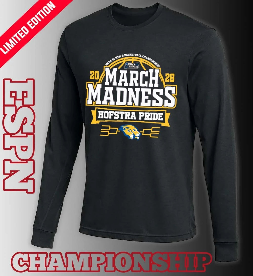Official Hofstra Pride March Madness 2026 NCAA DI Men’s Basketball Tournament T-Shirt