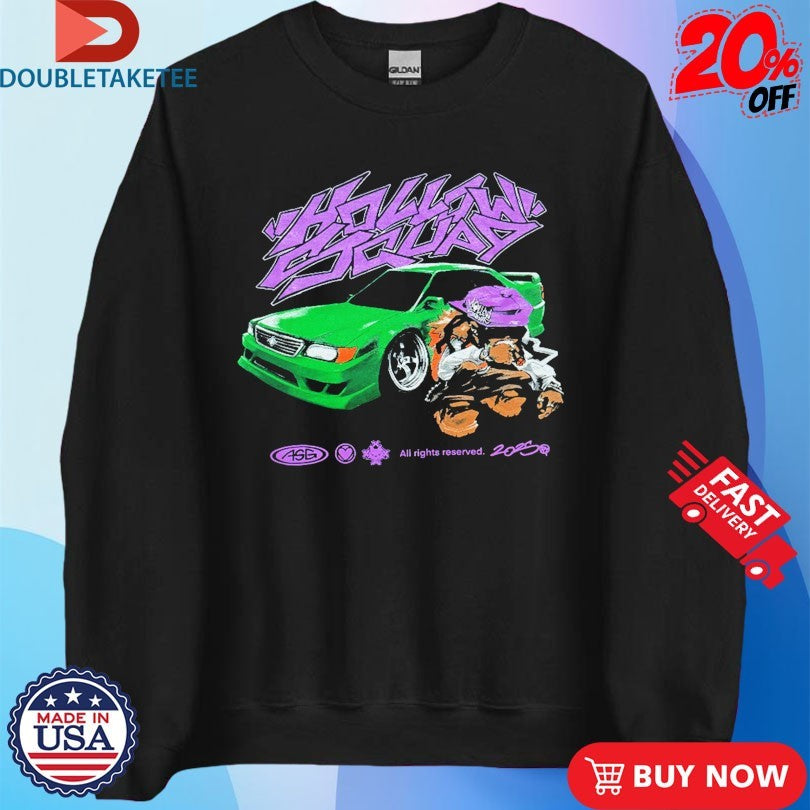 Official Hollowsquad LA Cigarettes Tour 2025 Car Shirts