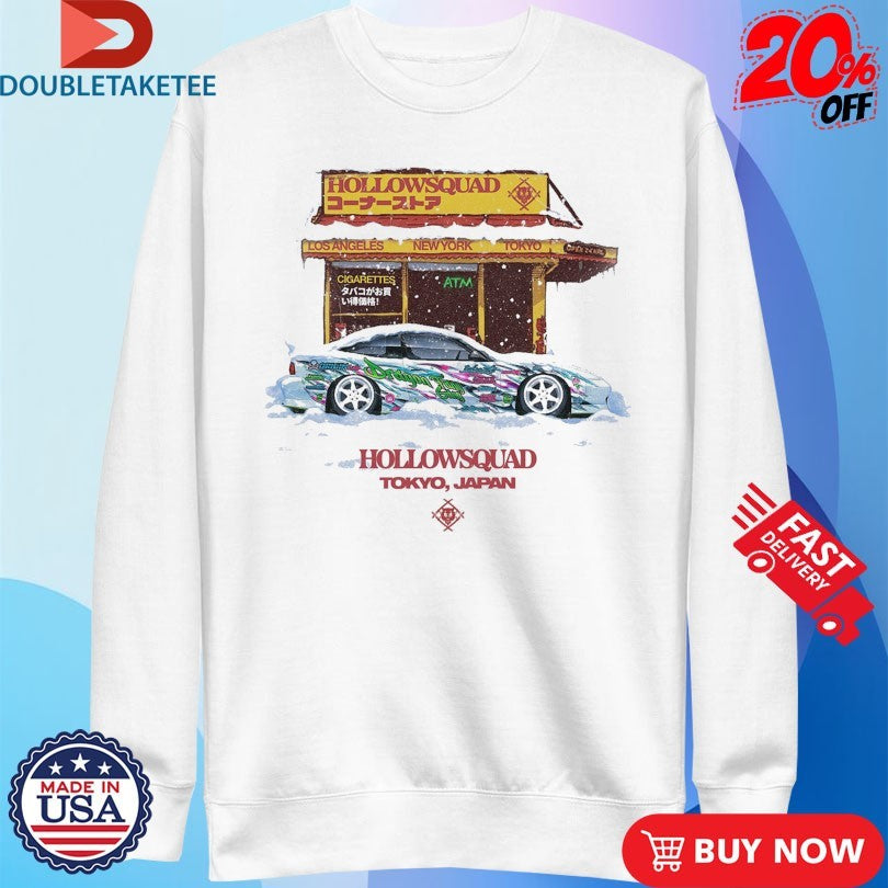 Official Hollowsquad LA Corner Store Tokyo Japan Shirts