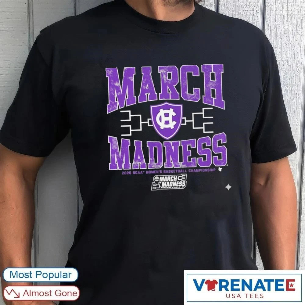 Official Holy Cross Crusaders WBB 2026 NCAA Women’s Basketball Championship March Madness T-Shirt