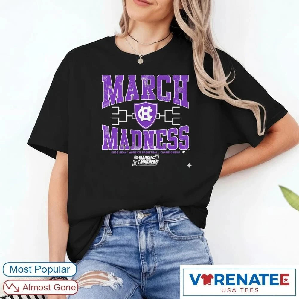 Official Holy Cross Crusaders WBB 2026 NCAA Women’s Basketball Championship March Madness T-Shirt