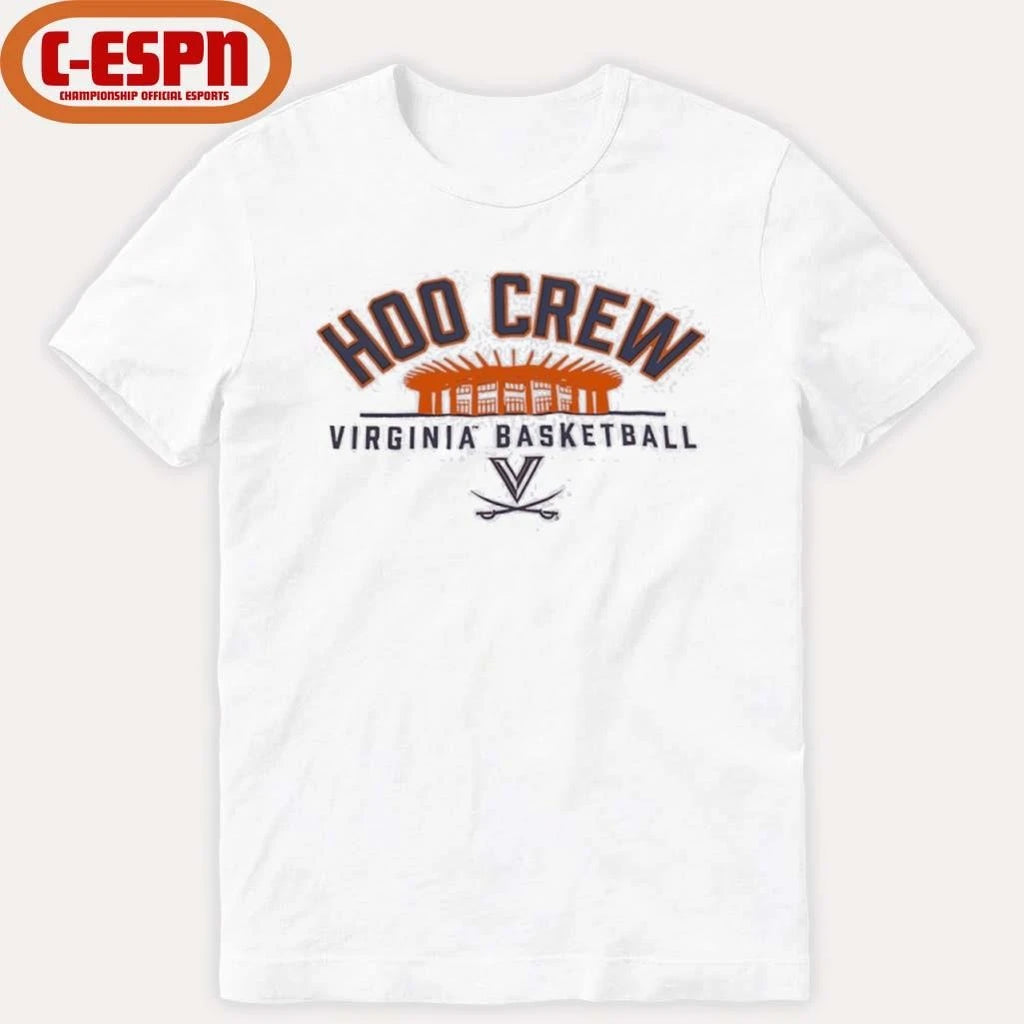 Official Hoo Crew Virginia Cavaliers basketball T-Shirt