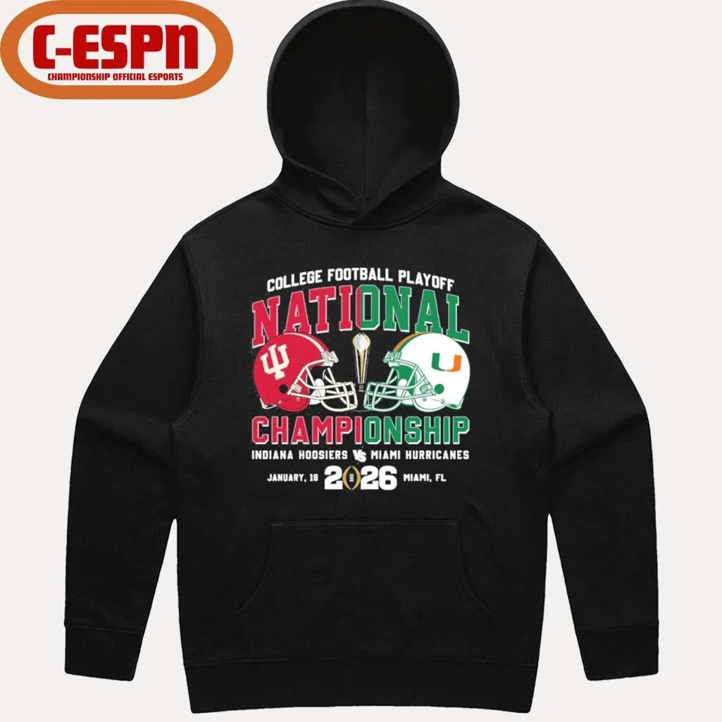 Official Hoosiers vs Canes CFP Championship Bound Shirt