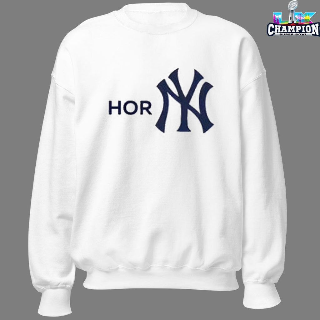 Official Horn New York Yankees Logo T-Shirts