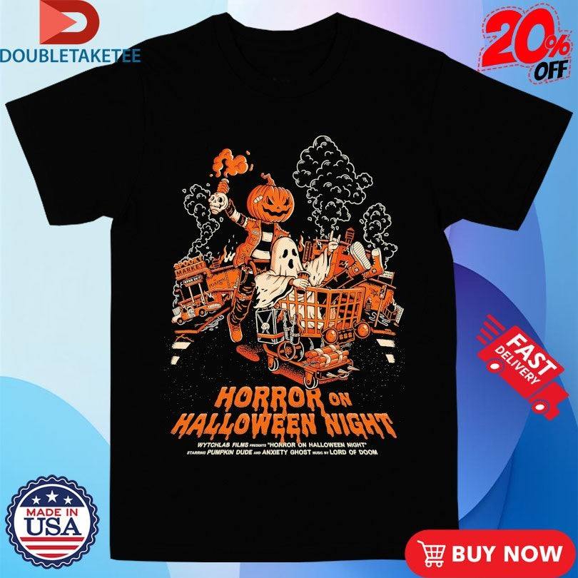 Official Horror On Halloween Night Sudadera Shirts