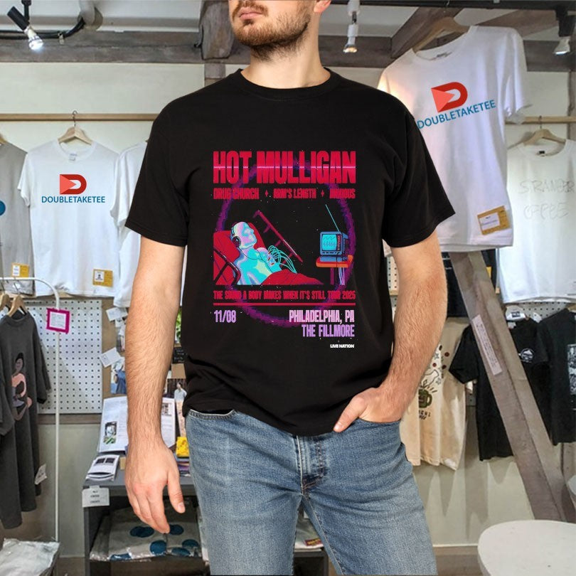 Official Hot Mulligan 08 Nov 2025 The Fillmore Philadelphia in Philadelphia, PA Tour Shirts