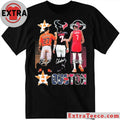 Official Houston Astros Altuve Houston Texans Stroud Houston Rockets Durant Signature And Logo T-Shirt