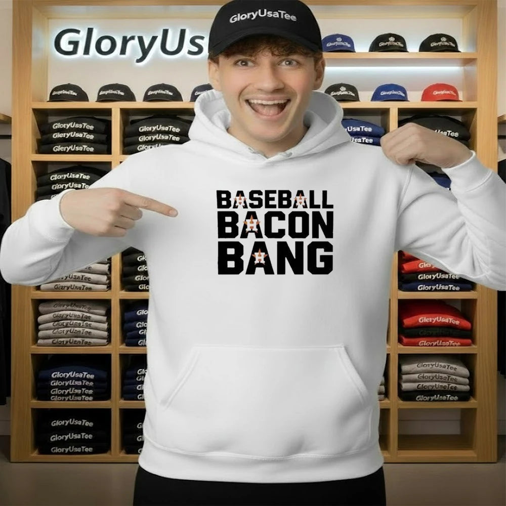 Official Houston Astros Baseball Bacon Bang Shirt