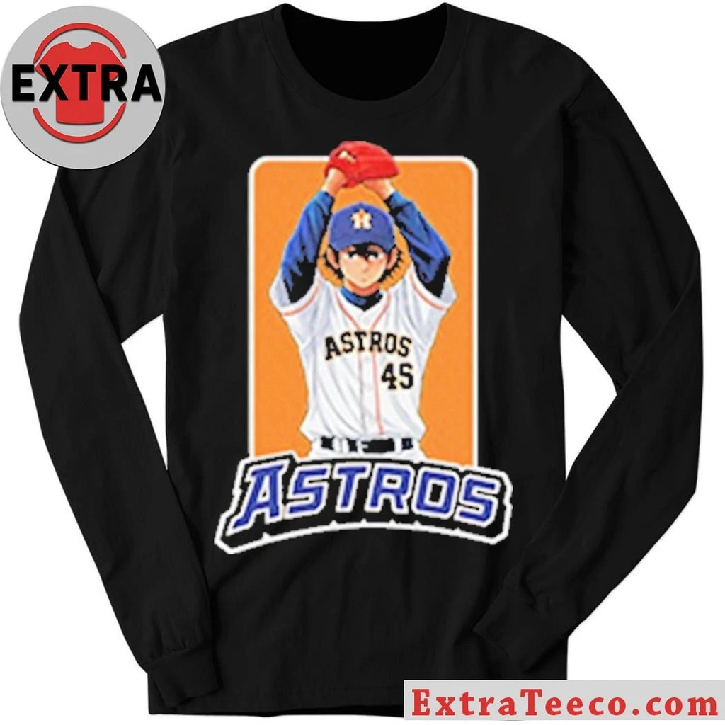 Official Houston Astros Tiny Turnip Youth Baseball Tear Shirt