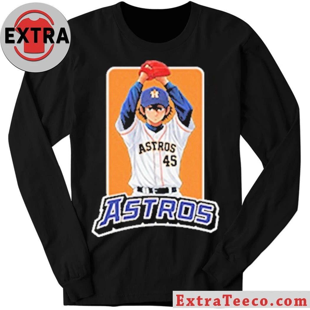Official Houston Astros Tiny Turnip Youth Baseball Tear Shirt