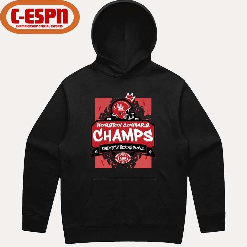 Official Houston Cougars 2025 Texas Bowl Champions Shirt
