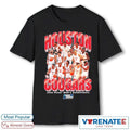 Official Houston Cougars 2026 NCAA March Madness Sweet 16 Men’s Basketball Team Collage T-Shirt
