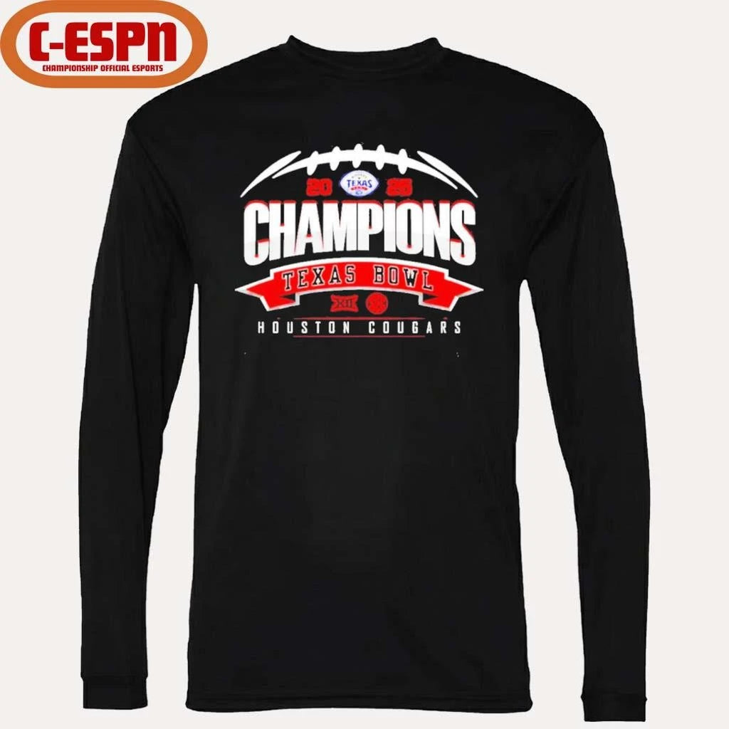 Official Houston Cougars Texas Bowl Champions 2025 Classic shirt
