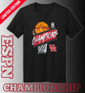 Official Houston Men’s Basketball Big 12 Conference Tournament Champions 2026 T-Shirt