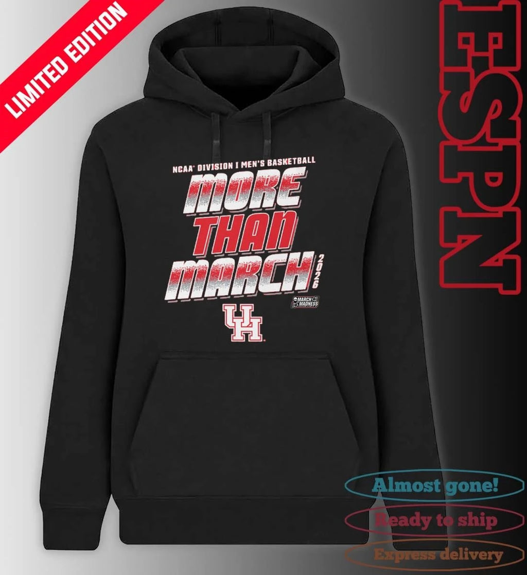 Official Houston Men’s Basketball More Than March 2026 Shirt