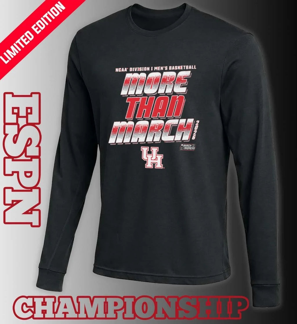 Official Houston Men’s Basketball More Than March 2026 Shirt
