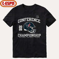 Official Houston Texans 2026 AFC Conference Championship Helmet T-Shirt