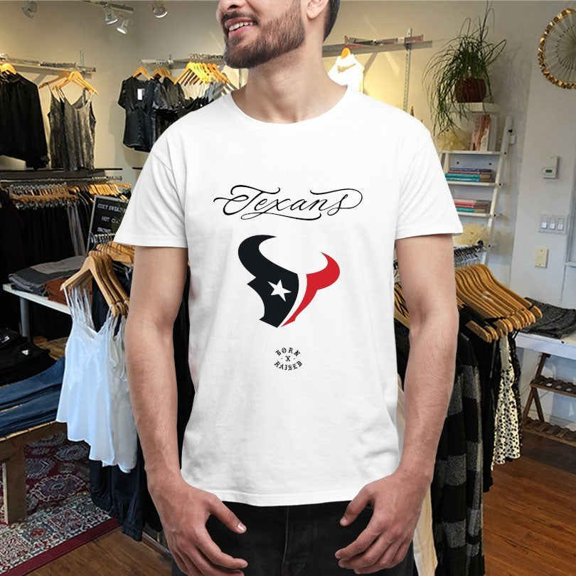 Official Houston Texans Born X Raised Shirts