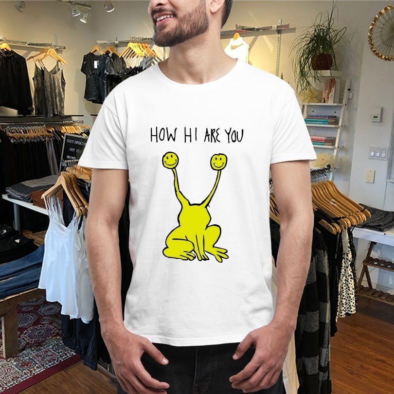 Official How Hi Are You Smiley Shirts
