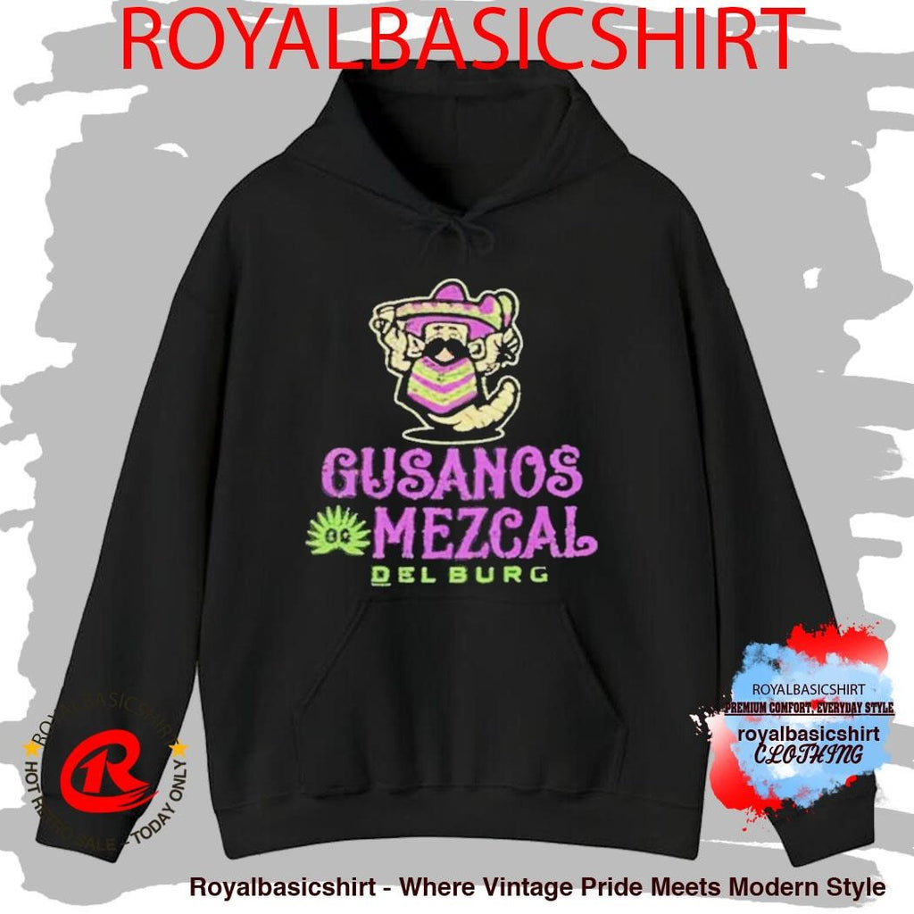 Official Hub City Spartanburgers Gusanos Mezcal Del Burg Shirt
